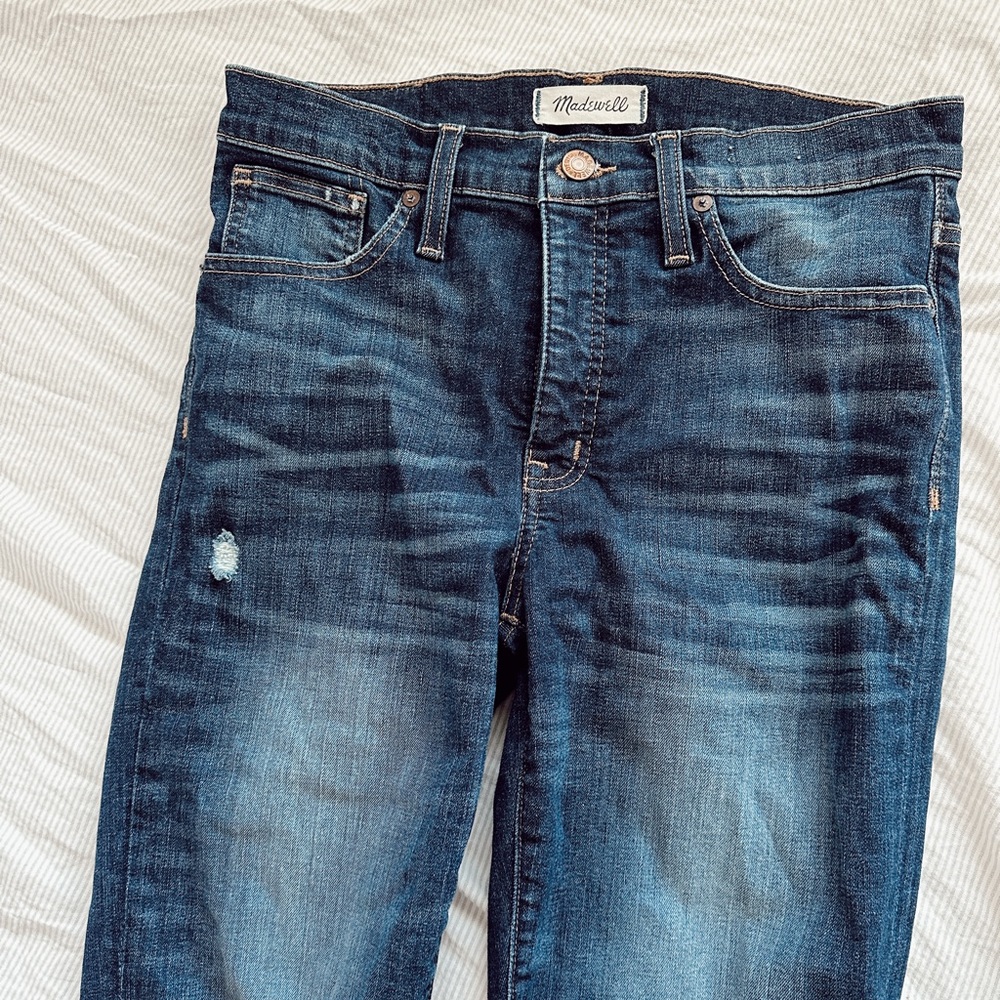 Madewell Tall Distressed Skinny Jeans
